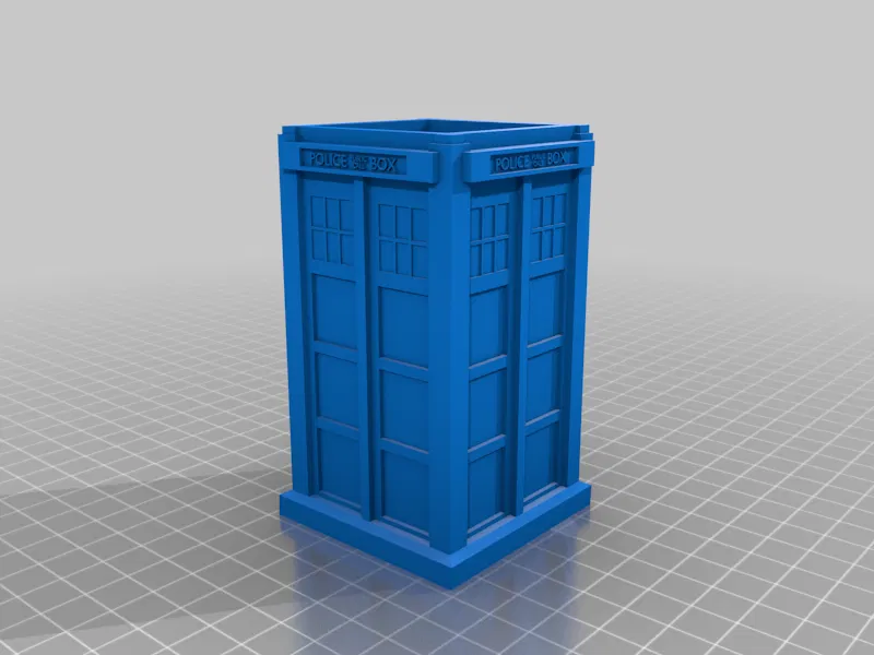 TARDIS Type 40 (Doctor Who) – mô hình 3D - Image 15