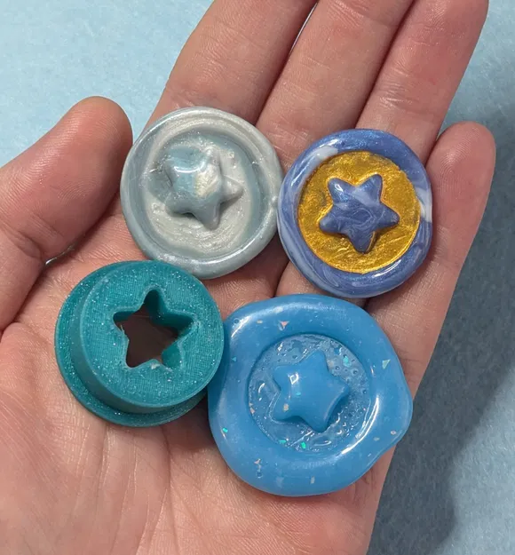 Stamp/Seal wax phồng (Puffy wax stamps/seals) - Image 4