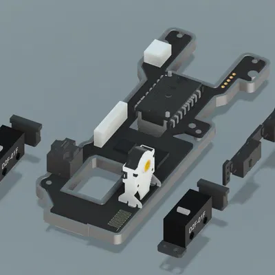 Model PCB EGG OP1v12 và RAPOO v2