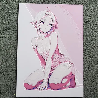 Sylphiette mặc lingerie Hueforge (Mushoku Tensei)