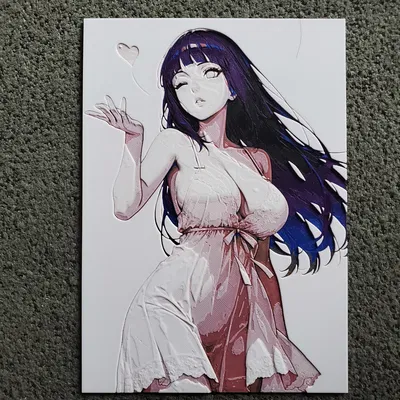 Hinata mặc lingerie Hueforge (Naruto)