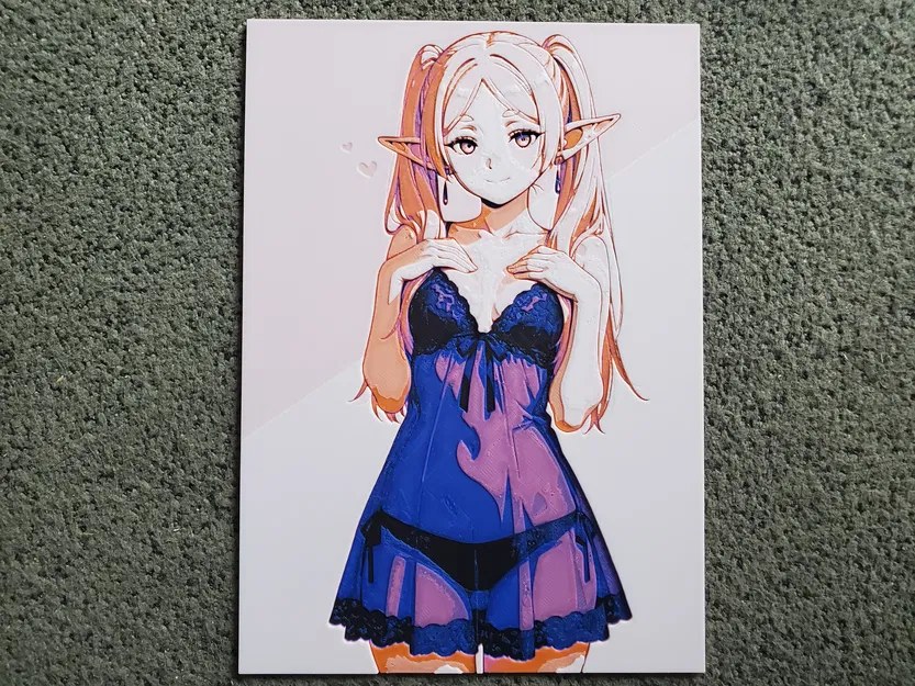 Frieren in Lingerie Hueforge - Image 1