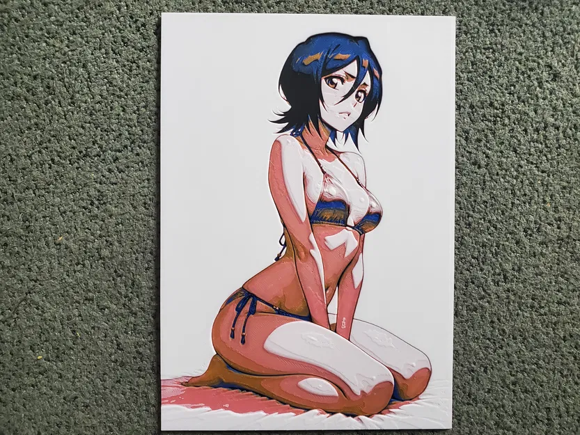 Rukia mặc đồ bơi Hueforge - Image 1