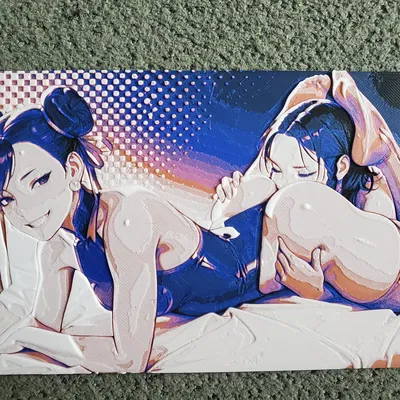 Chun Li Wins! Hueforge