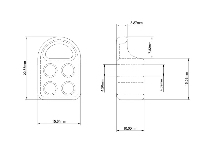 Khay/Caddy Để Đũa Thép (Steel Chopstick Caddy) - Image 2