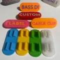 Kẹp nhãn cáp Audio/Media (Audio/Media Cable Label Clip) - Thumbnail 1