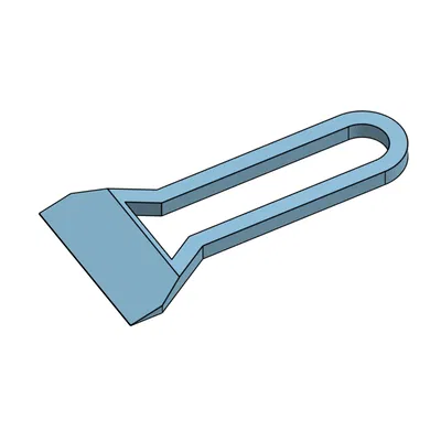 Dụng cụ cạo mặt bàn in (Printbed scraper)