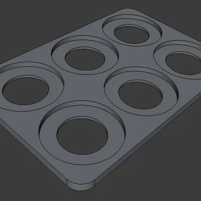 Khay giữ 6 đồng xu Quarter (Mỹ)