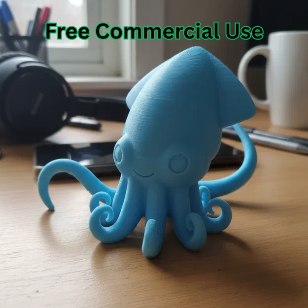 Mô hình Cute Baby Kraken Figure dễ thương - Image 1