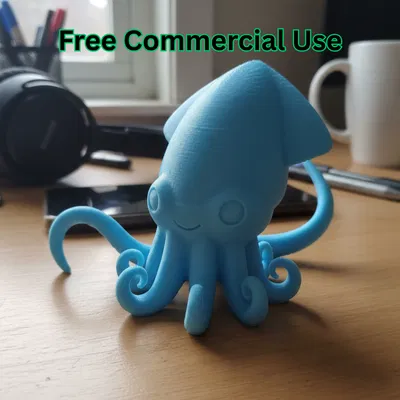 Mô hình Cute Baby Kraken Figure dễ thương