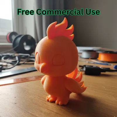 Phượng Hoàng Chibi Dễ Thương (Chim Thần Thoại)