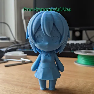 Cô gái Anime đứng thẳng – Toàn thân