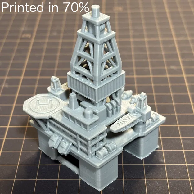 Mini Oil Platform (Giàn khoan dầu mini) - Image 1