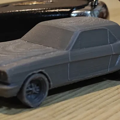 Móc khóa Mustang 1966 (Mustang 1966 Keychain)