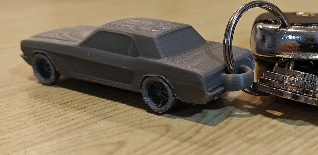 Móc khóa Mustang 1966 (Mustang 1966 Keychain) - Image 2