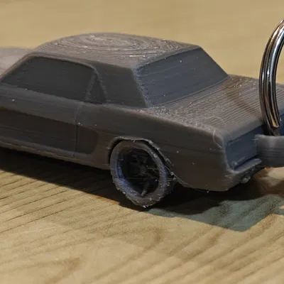 Móc khóa Mustang 1966 (Mustang 1966 Keychain)