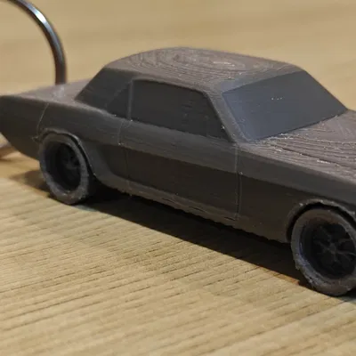 Móc khóa Mustang 1966 (Mustang 1966 Keychain)