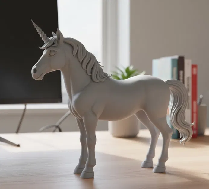 Mô hình 3D Kỳ Lân (Unicorn) - Image 1