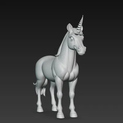 Mô hình 3D Kỳ Lân (Unicorn)