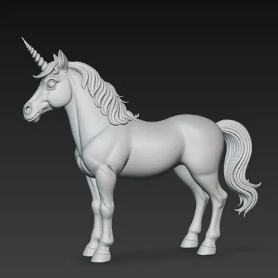Mô hình 3D Kỳ Lân (Unicorn)