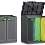 Kẹp giữ túi rác cho thùng tái chế Keter