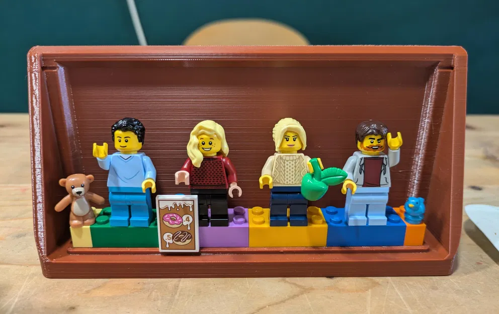 Quà tặng bệ trưng bày Lego dạng bục (podium) - Image 1