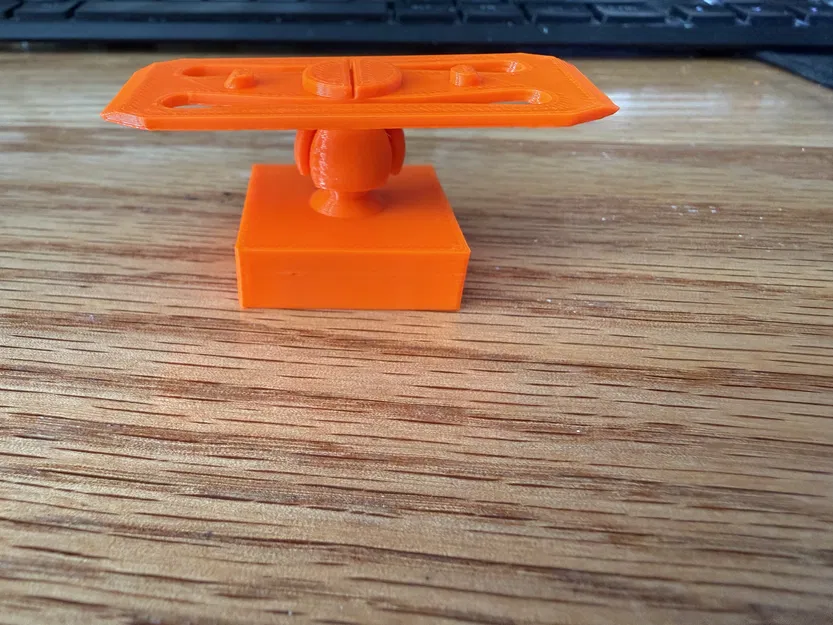 Đầu nối đường đua Hot Wheels gắn block Duplo ball joint (push button pin lock) - Image 3