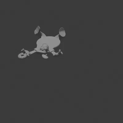 Mô hình 3D Homer (Simpsons)