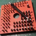 Khay để mũi khoan & đầu vít lục giác (Hexagon Bits desk) - Thumbnail 2