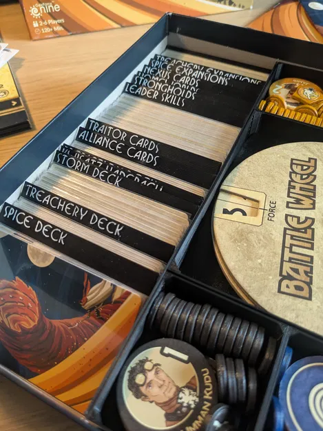 Insert hộp cho DUNE (GF9, 2019) + tất cả bản mở rộng - Image 1