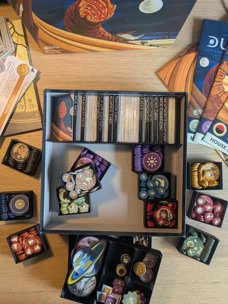 Insert hộp cho DUNE (GF9, 2019) + tất cả bản mở rộng - Image 5