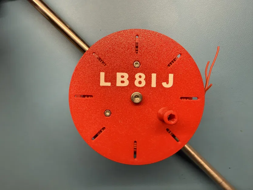 Radial Spool của Ham Radio Passion (LB8IJ) cho antenna ham radio portable - Image 1