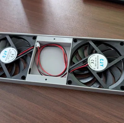 Radiator fan booster – Khung gắn 2 quạt 80x80x10 cho radiátor