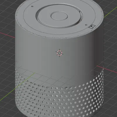 Vỏ loa cho “HomeAssistant Voice Preview 2” (Enclosure + SpeakerPlate)