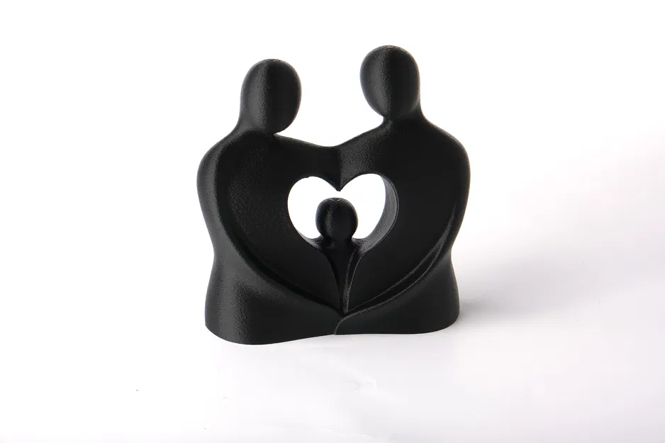 Tượng Điêu Khắc Ôm Ấp Gia Đình (Family Embrace Sculpture) - Image 2