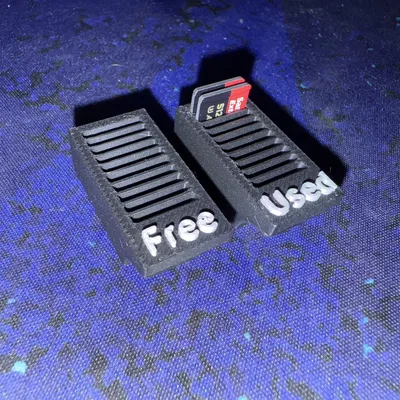 Khay phân loại thẻ MicroSD (MicroSD Card Sorter)