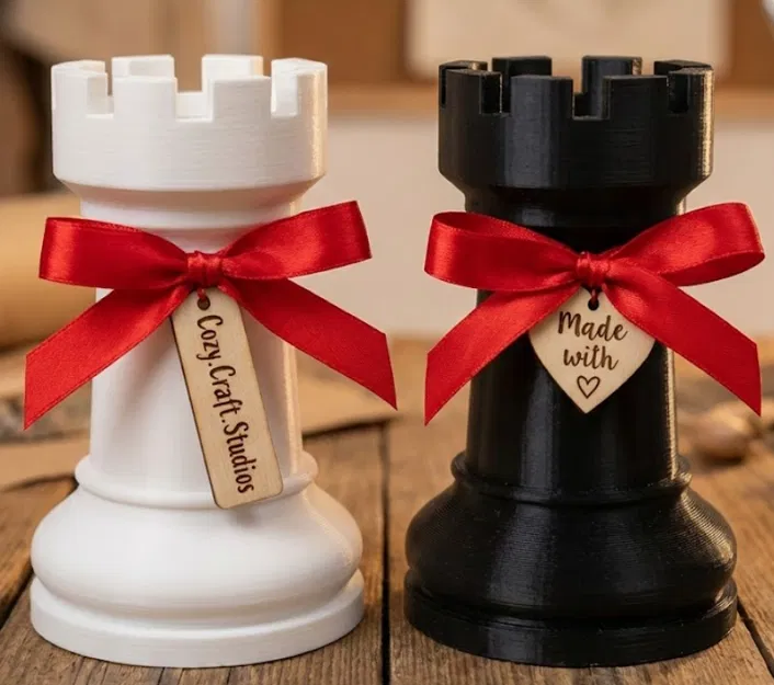 Bình hoa “ROOK” – Decor Cờ Vua Hiện Đại - Image 3