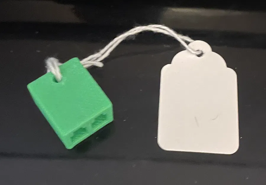 Nắp bụi cho LC patch cord có lỗ gắn tag - Image 2