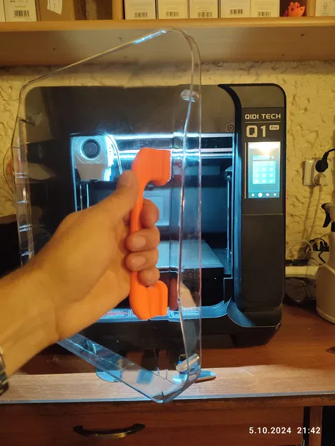 Tay nắm cửa cho QiDi Q1 Pro (QiDi Q1 Pro door handle) - Image 2