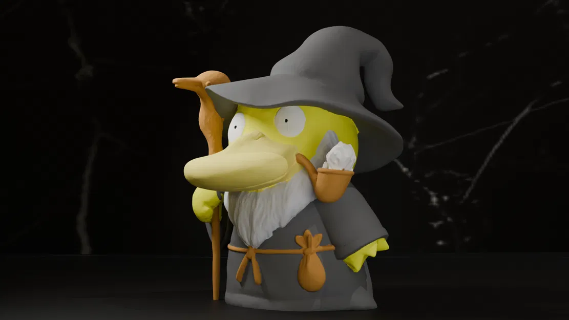 Psyduck x Gandalf - mashup Pokemon & Chúa Tể Những Chiếc Nhẫn - Image 3