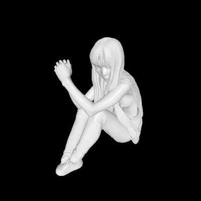 Sitzende Frau (Người phụ nữ ngồi)