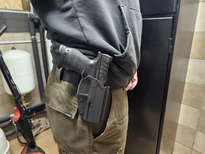 Ngàm gắn dây nịt cho holster kiểu Safariland (Belt Mount/Plate) - Image 4