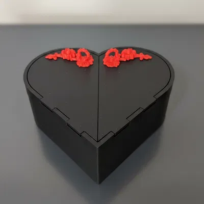 Hộp đựng Trái Tim Mở (Open Heart Container)