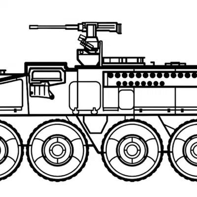 M1126 Stryker Wall Art