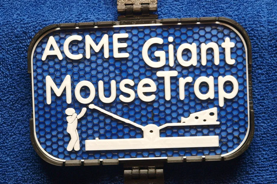 Bảng hiệu ACME Giant Mouse Trap - Image 1