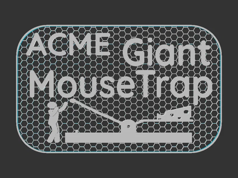 Bảng hiệu ACME Giant Mouse Trap - Image 2