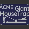 Bảng hiệu ACME Giant Mouse Trap - Thumbnail 3