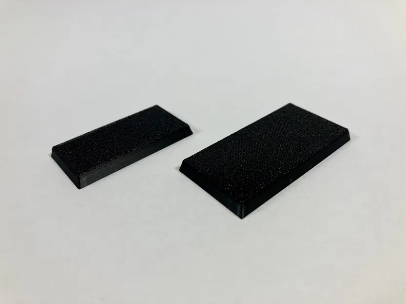 Miễn phí đế Wargaming hình chữ nhật (Rectangle Bases) - Image 1