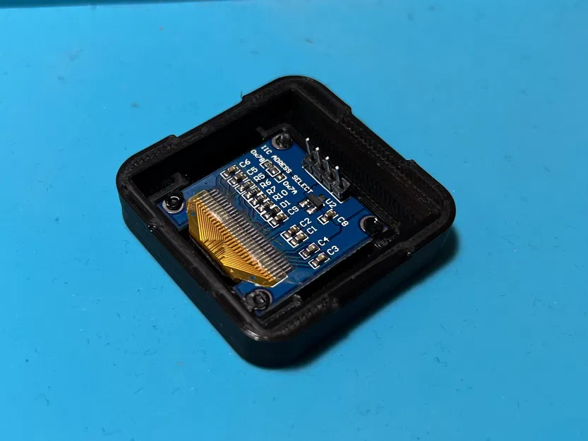 Vỏ (Housing) cho OLED SSD1306 0.96" và Wemos D1 Mini - Image 13