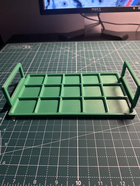 Tấm Gridfinity có tay cầm bắt vít (Gridfinity Plate with Handles) - Image 1